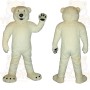 White Polar Bear Mascot Costume