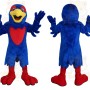 Blue Red Yellow Parrot Mascot Costume