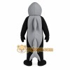 Gray Black Shark Mascot Costume Gray Black Shark Mascot Costume