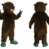 Brown Beaver Mascot Costume