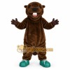 Brown Beaver Mascot Costume