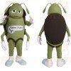 Green Brown Cockroach Mascot Costume