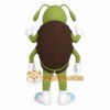 Green Brown Cockroach Mascot Costume