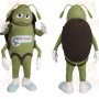 Green Brown Cockroach Mascot Costume