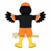Black Orange Yellow Oriole Mascot Costume