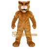 Tan Brown Mountain Lion Mascot Costume