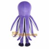 Purple White Octopus Mascot Costume
