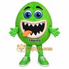 Bright Green Furry Monster Mascot Costume Bright Green Furry Monster Mascot Costume