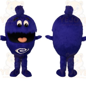 Blue Monster Mascot Costume