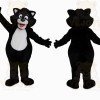 Black And White Cat Mascot Costume