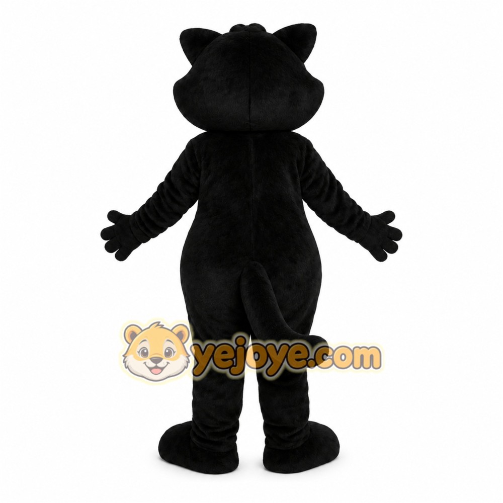 Black And White Cat Mascot Costume