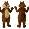 Brown Beige Squirrel Mascot Costume