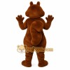Brown Beige Squirrel Mascot Costume Brown Beige Squirrel Mascot Costume