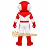 Red White Navy Race Car Driver Mascot Costume