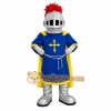 Blue Yellow Knight Mascot Costume