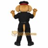 Tan Black Red Police Dog Mascot Costume Tan Black Red Police Dog Mascot Costume