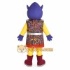 Blue Yellow Cyclops Alien Mascot Costume