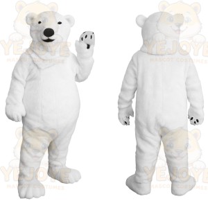 White Polar Bear Mascot Costume