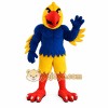 Blue Yellow Red Eagle Mascot Costume