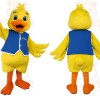 Yellow Blue Orange Duck Mascot Costume