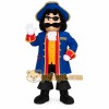 Blue Red Gold Eyepatch Pirate Mascot Costume Blue Red Gold Eyepatch Pirate Mascot Costume