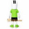 White Green Glucose Test Strip Mascot Costume White Green Glucose Test Strip Mascot Costume