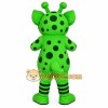 Green Black Spotted Alien Mascot Costume Green Black Spotted Alien Mascot Costume