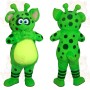 Green Black Spotted Alien Mascot Costume