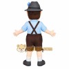 Light Blue Brown Bavarian Man Mascot Costume Light Blue Brown Bavarian Man Mascot Costume