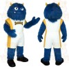 Blue White Yellow Monster Mascot Costume