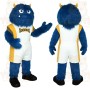 Blue White Yellow Monster Mascot Costume