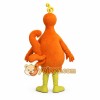 Orange Yellow Bird Mascot Costume