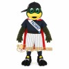 Green Yellow Red Mallard Duck Mascot Costume Green Yellow Red Mallard Duck Mascot Costume