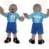 Gray Blue Sea Lion Mascot Costume