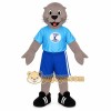 Gray Blue Sea Lion Mascot Costume