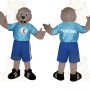Gray Blue Sea Lion Mascot Costume