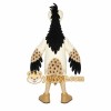 Cream Black Spotted Bird Mascot Costume Cream Black Spotted Bird Mascot Costume