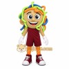 Beige Green Orange Blue Taco Mascot Costume Beige Green Orange Blue Taco Mascot Costume