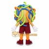 Beige Green Orange Blue Taco Mascot Costume Beige Green Orange Blue Taco Mascot Costume