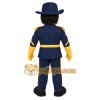 Navy Yellow Officer Mascot Costume Navy Yellow Officer Mascot Costume
