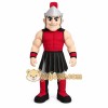 Red Black Spartan Warrior Mascot Costume Red Black Spartan Warrior Mascot Costume