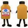 Yellow Black Mustard Bottle Mascot Costume