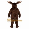 Dark Brown Moose Mascot Costume