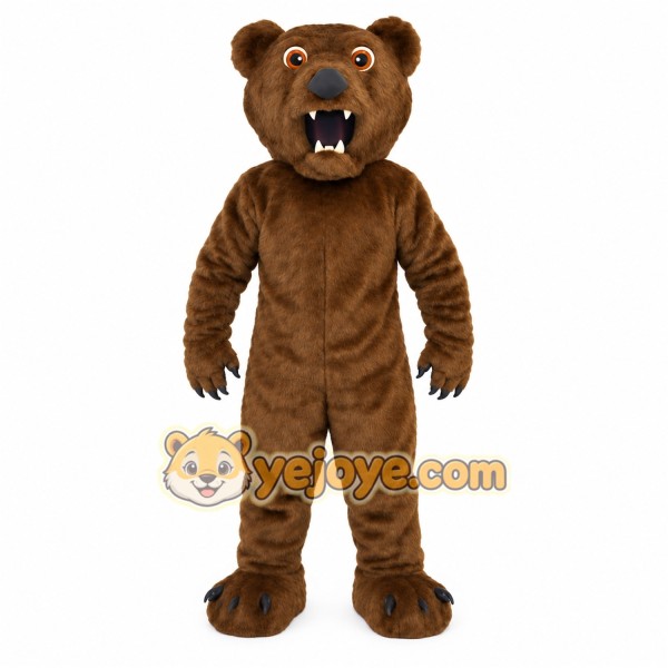 Brown Bear Mascot Costume