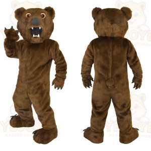 Brown Bear Mascot Costume