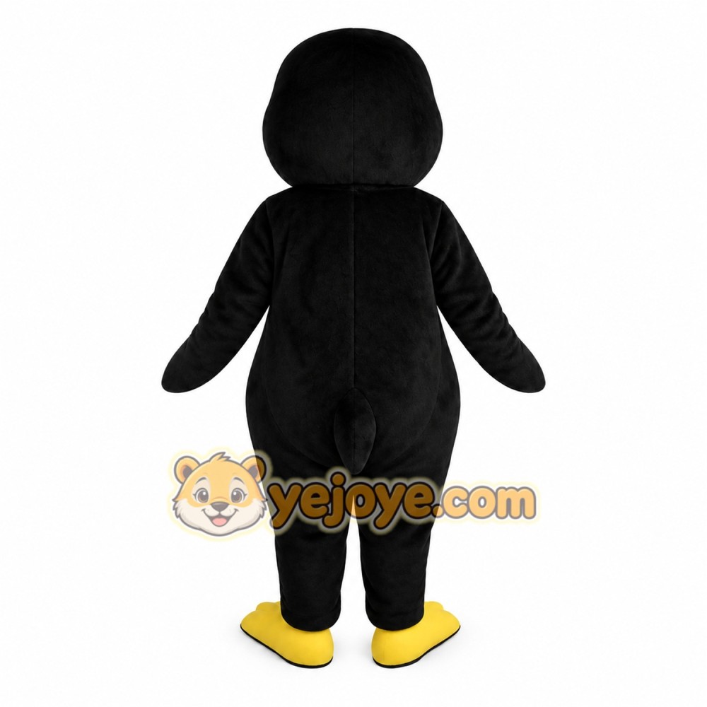 Black White Yellow Penguin Mascot Costume Black White Yellow Penguin Mascot Costume