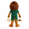 Brown Green Lion Mascot Costume Brown Green Lion Mascot Costume