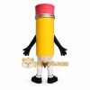 Yellow Red Pencil Mascot Costume Yellow Red Pencil Mascot Costume