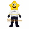 Yellow White Navy Star Mascot Costume