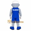 Blue Gray Basketball Player Mascot Costume Blue Gray Basketball Player Mascot Costume